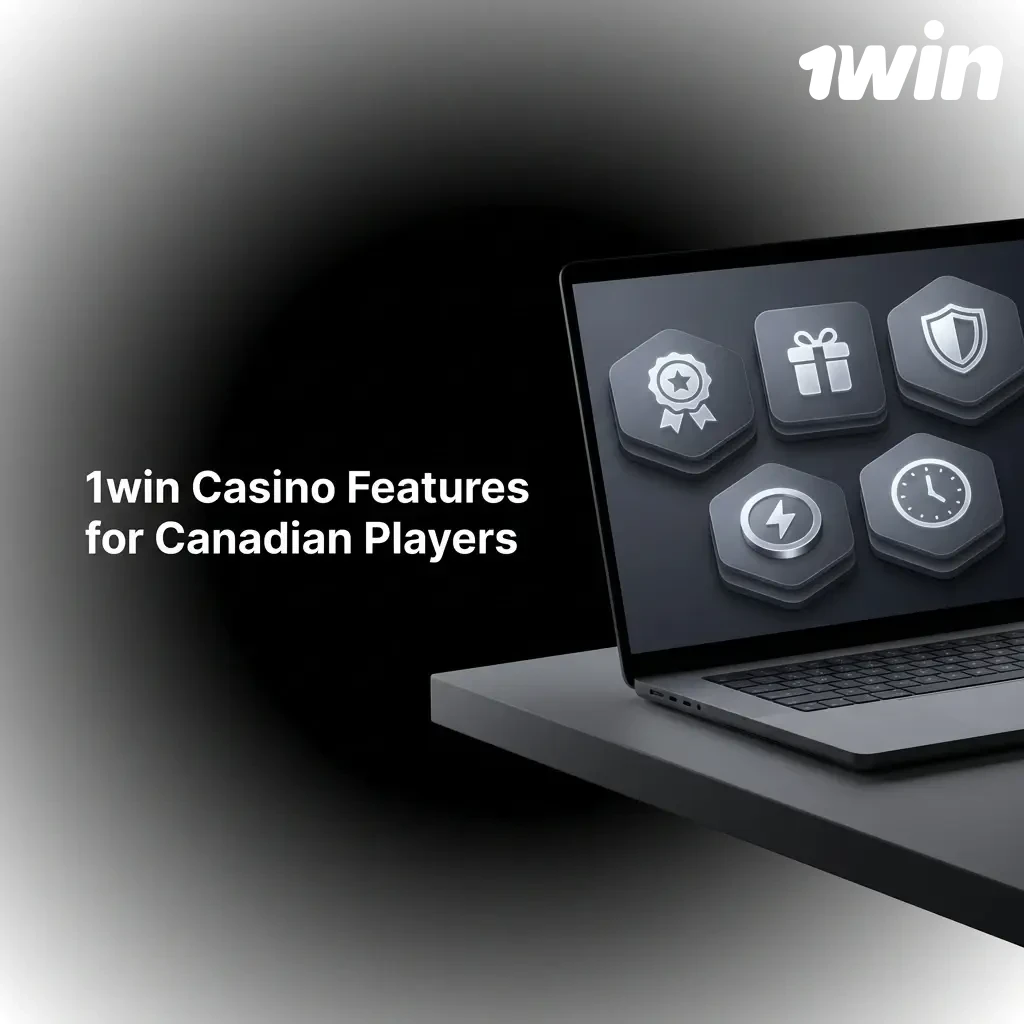 1win Casino features for Canadian players including mobile app, payment options, game library, promotions, and 24/7 support