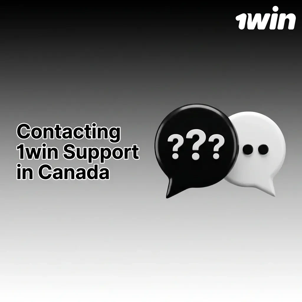 1win Canada customer support options including live chat, email, Telegram, and help centre available 24/7